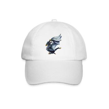 Small Gargoyle - Baseball Cap - white/white - Front