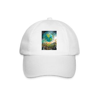 Our Earth - Baseball Cap - white/white - Front