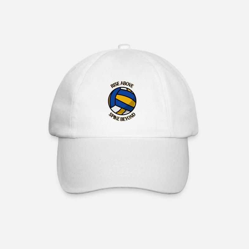 Puissance du volleyball - Casquette classique - blanc/blanc