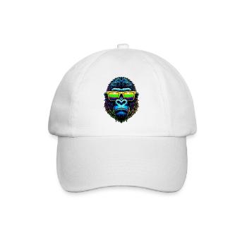 Gorille - Casquette classique - blanc/blanc - Devant