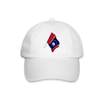 Drapeau du Mississippi - Casquette classique - blanc/blanc - Devant