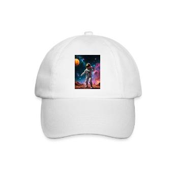 Astronaut - Baseball Cap - white/white - Front