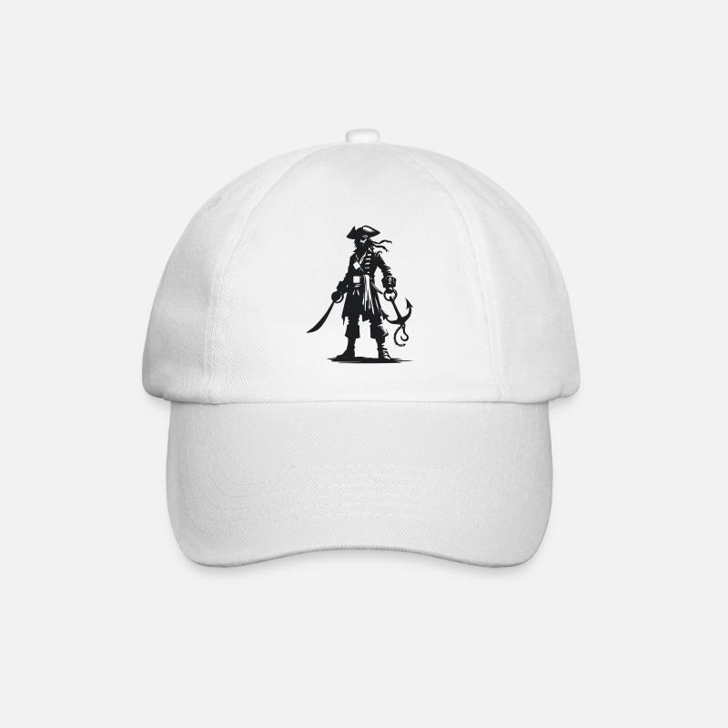 pirate - Casquette classique - blanc/blanc