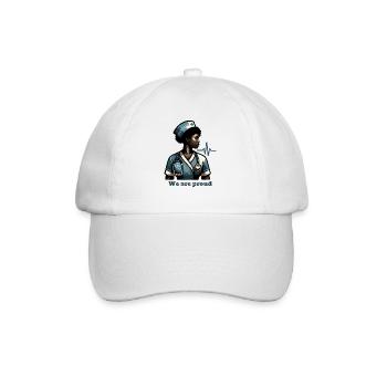 Heartbeat of Care - Baseball Cap - white/white - Front