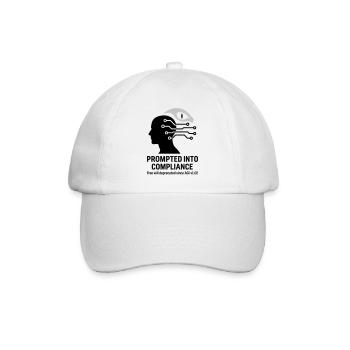 Remember the Basilisk - Baseballkappe - Weiß/Weiß - Vorne