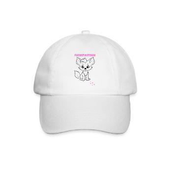 Fuchstastisch für kleine Füchse - Baseballkappe - Weiß/Weiß - Vorne