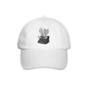 Lettres vivantes - Casquette classique - blanc/blanc - Devant