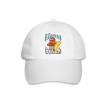 Alsace Beach - Baseball Cap - white/white - Front