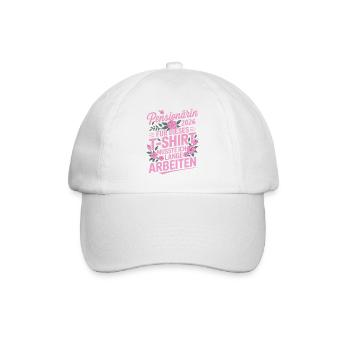 Pensioner 2026 - Baseball Cap - white/white - Front