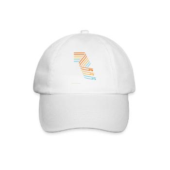 Ride It Like You Stole It – Bike Design - Baseball Cap - white/white - Front
