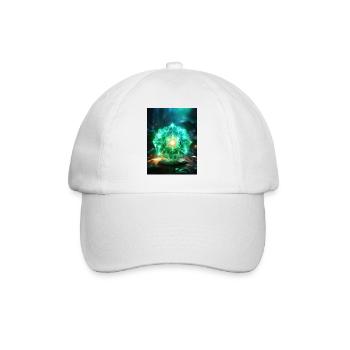 Chakra du cœur – Anahata : Lumière de l’Amour - Casquette classique - blanc/blanc - Devant