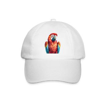 Perroquet - Casquette classique - blanc/blanc - Devant
