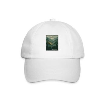 WHISPERING NATURE - Baseballkappe - Weiß/Weiß - Vorne