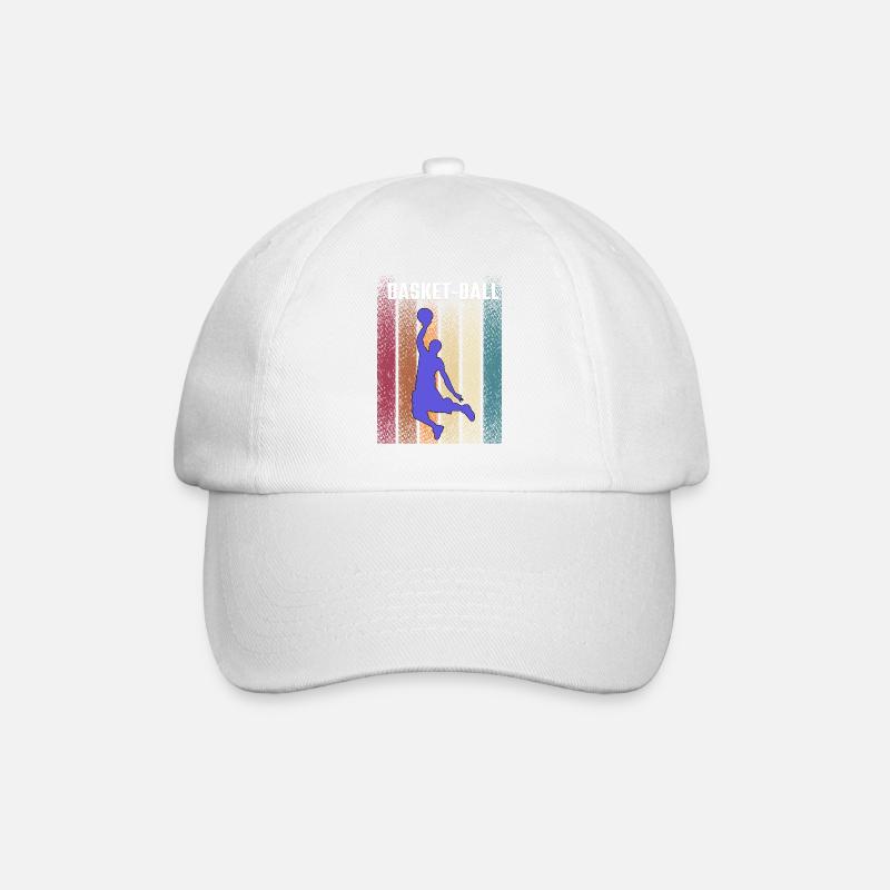 Basketball - Baseballkappe - Weiß/Weiß