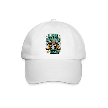 Line Dance Skull Western Boots - Baseball Cap - white/white - Front