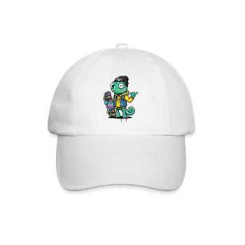 Jeu de couleur Chameleon Skate Crew - Casquette classique - blanc/blanc - Devant