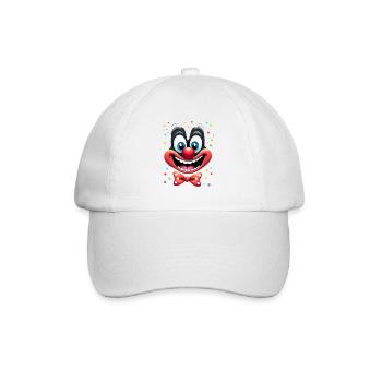 Carnival Clown Costume Carnival Carnival - Baseball Cap - white/white - Front