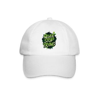 Kunstrad, Kunstradfahren, Hallenradsport - Baseballkappe - Weiß/Weiß - Vorne