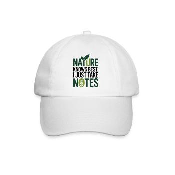 Naturopath Nature Knows Best Professional Clinical - Baseball Cap - white/white - Front