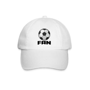 Football_Fan - Baseball Cap - white/white - Front