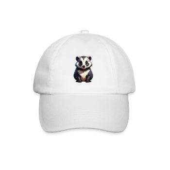 Blaireau - Casquette classique - blanc/blanc - Devant