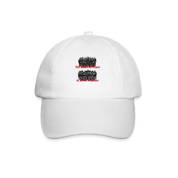Board of Peace: Bored of Peace - Baseball Cap - white/white - Front