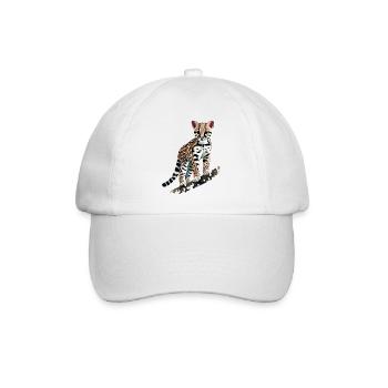 Ocelot - Baseball Cap - white/white - Front