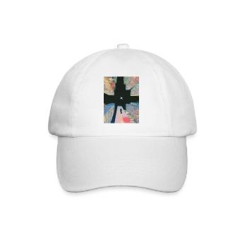 universe design - Baseballkappe - Weiß/Weiß - Vorne