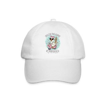 Funny Silly Goose Summer England London Travel - Baseball Cap - white/white - Front