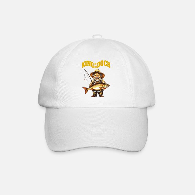 KingOTD - Baseball Cap - white/white