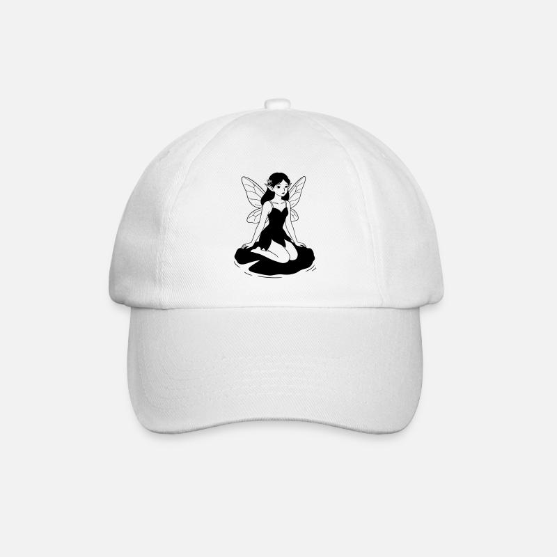 Fee - Baseballkappe - Weiß/Weiß