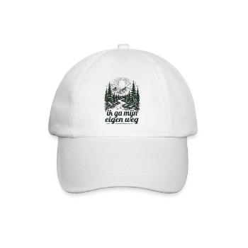 Aventure Nature - Je Suis Mon Propre Chemin - Casquette classique - blanc/blanc - Devant