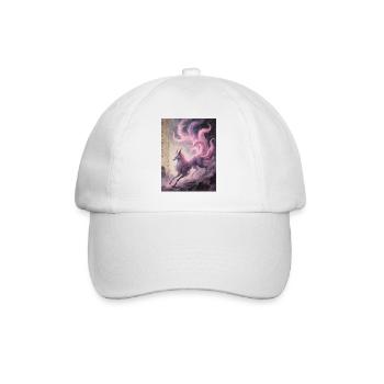 Les Feux Follets : Renard à Neuf Queues – Songe - Casquette classique - blanc/blanc - Devant