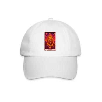Tarot Lion - Casquette classique - blanc/blanc - Devant