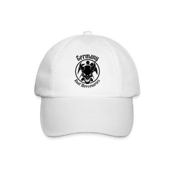 Mercenaires de toit allemands - Casquette classique - blanc/blanc - Devant