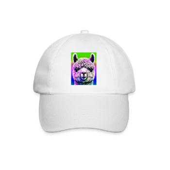 Alpaga - Casquette classique - blanc/blanc - Devant