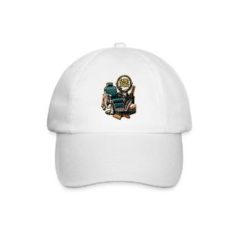 RÉINITIALISATION DE LA CHAISE - Casquette classique - blanc/blanc - Devant