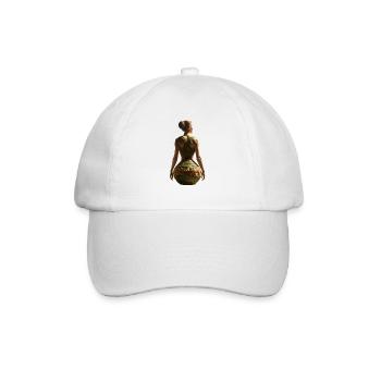 Basket Weave Sunset Dress - Baseball Cap - white/white - Front