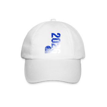 Basketball Master Shirt 2026, blue white - Baseball Cap - white/white - Front