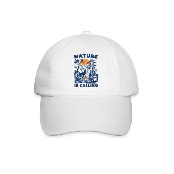 Randonnée - La nature appelle - Casquette classique - blanc/blanc - Devant