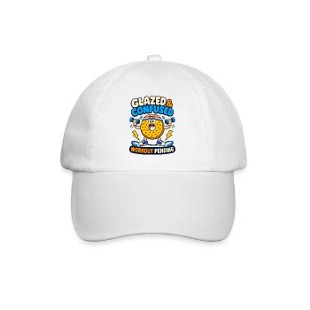 Glazed & Confused Workout Pending - Baseball Cap - white/white - Front