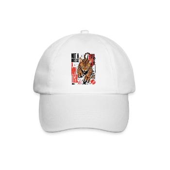 Not a House Cat, A small Tiger – Predator Bengal - Baseball Cap - white/white - Front