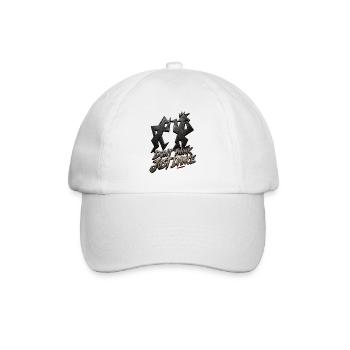 Don’t Think Just Dance - Baseball Cap - white/white - Front