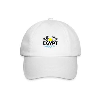 egypt - Baseball Cap - white/white - Front