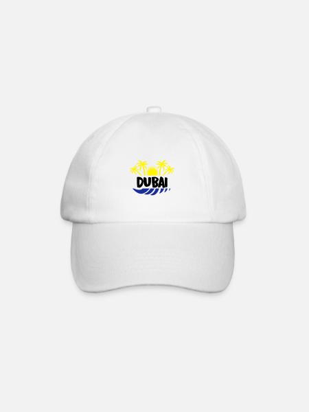 dubai 02 - Baseballkappe - Weiß/Weiß