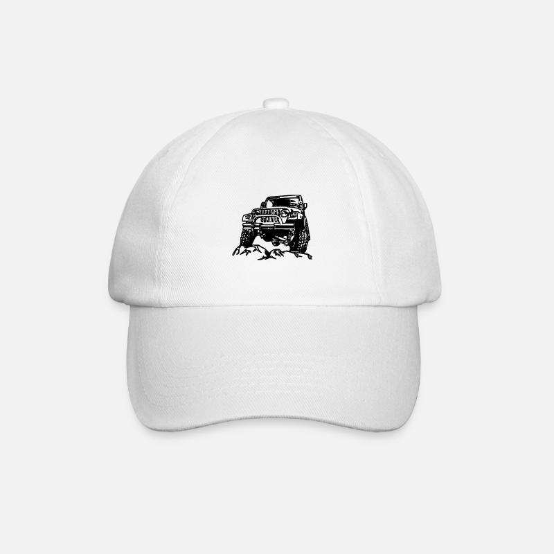 Jeep - Baseballkappe - Weiß/Weiß