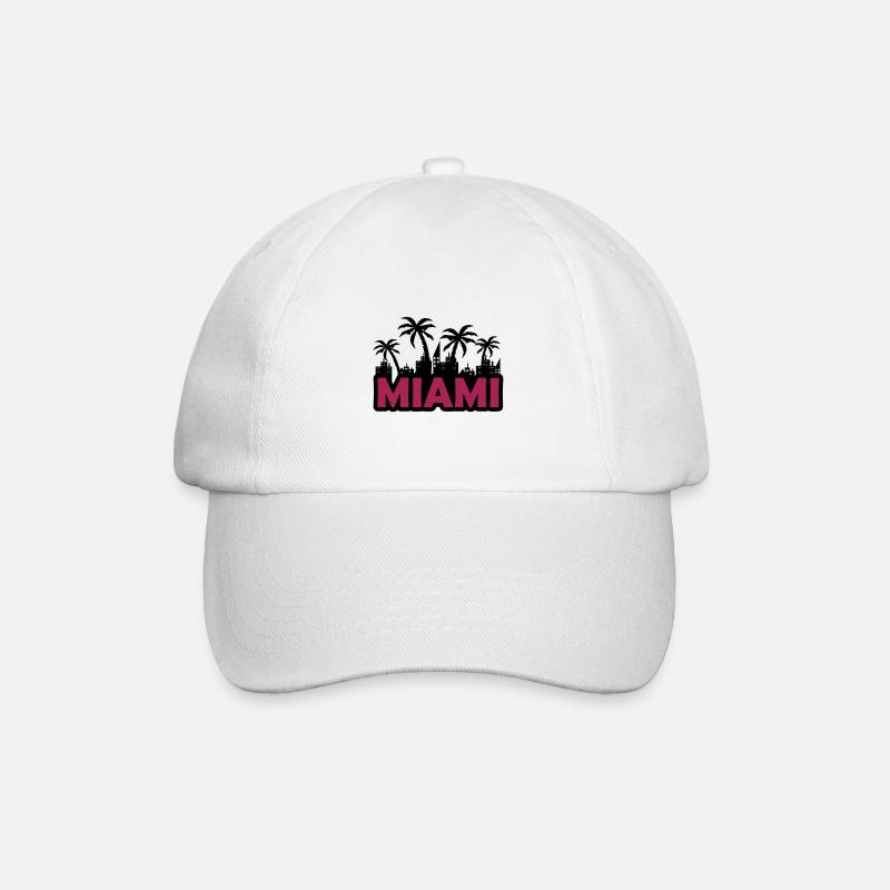 Miami - Casquette classique - blanc/blanc