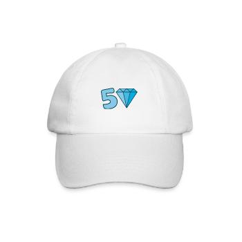 Diamant du 50e anniversaire - Casquette classique - blanc/blanc - Devant