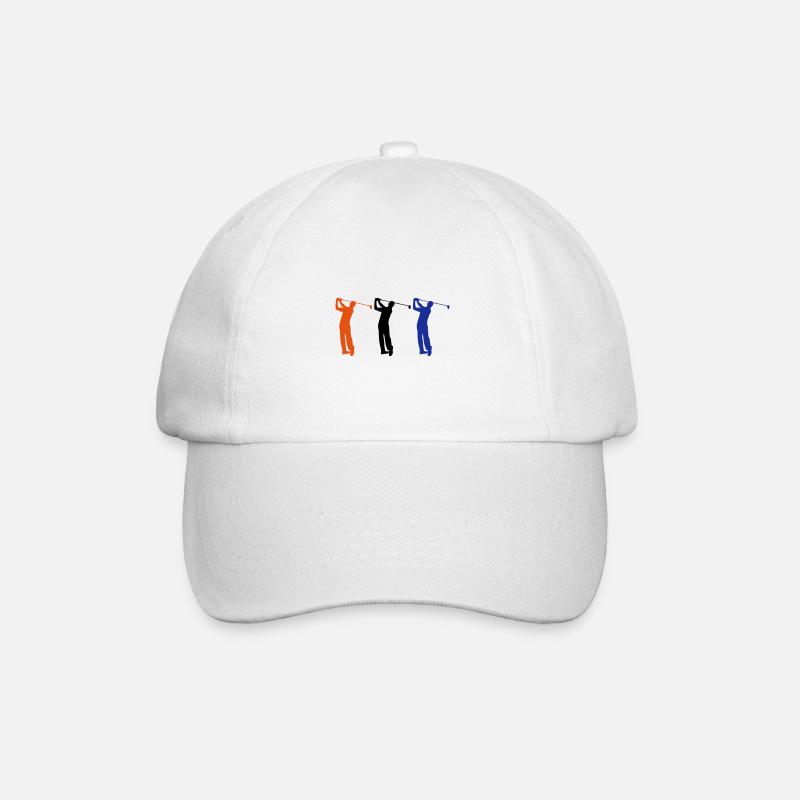 Golf - Baseballkappe - Weiß/Weiß