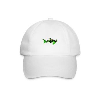 Poisson-marteau aux couleurs vives - Casquette classique - blanc/blanc - Devant